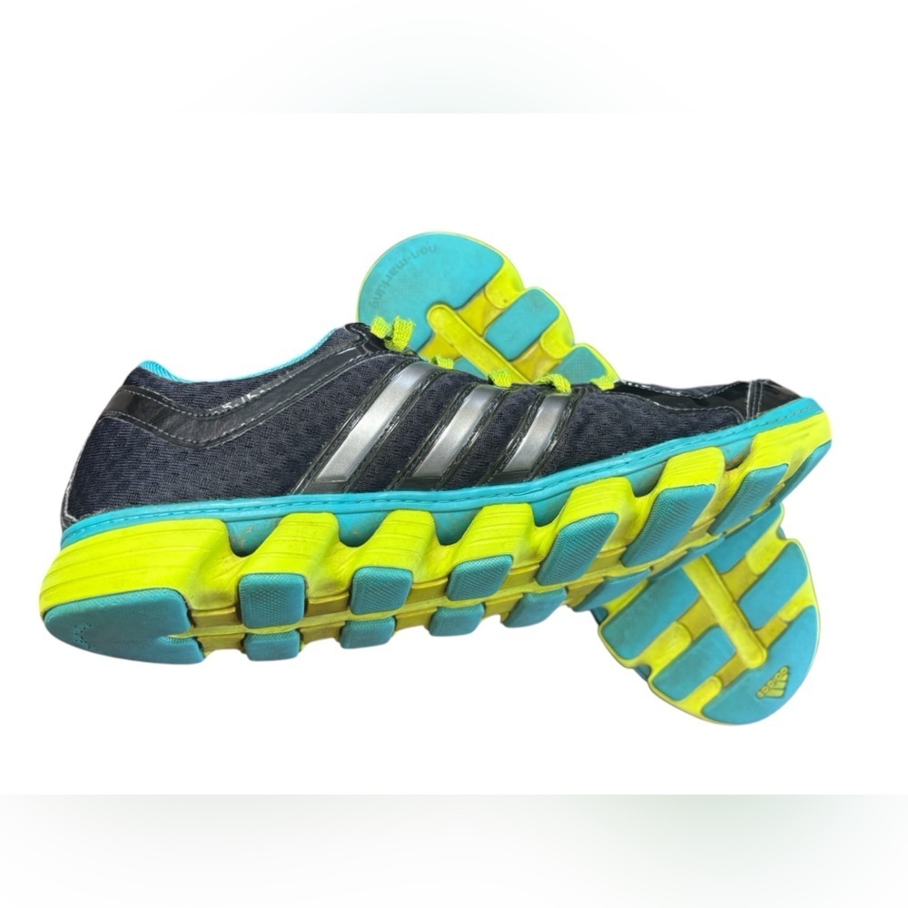 ADIDAS Liquid Ride G61722 Black and Neon Athletic Sneakers, Women’s - Picture 7 of 10